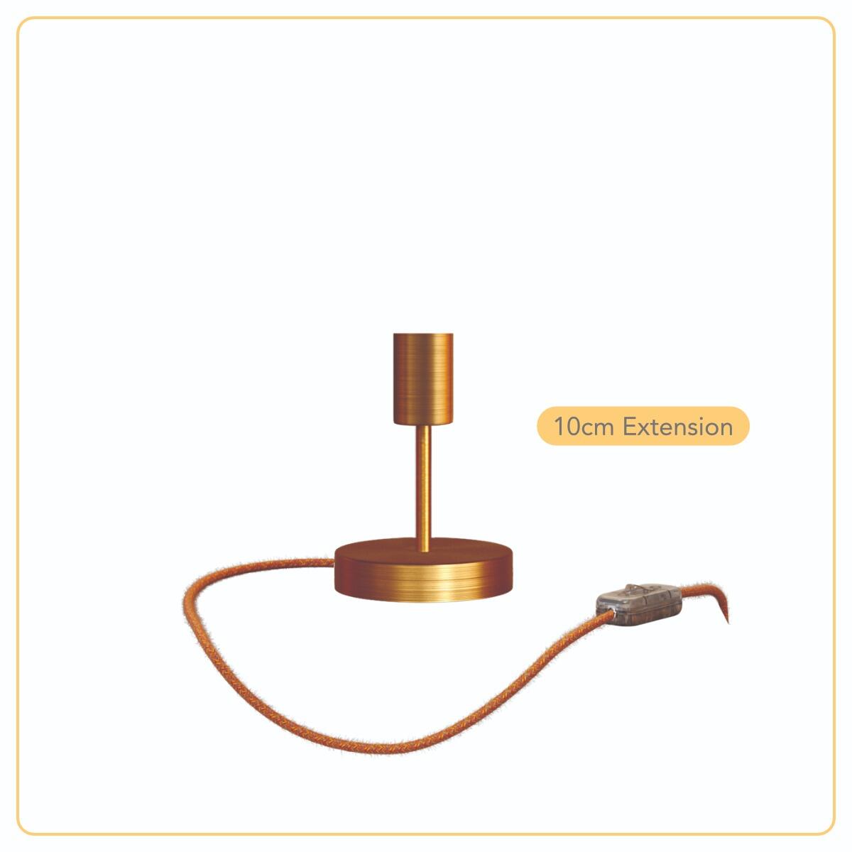 Metallo Copper - the perfect table lamp for those seeking a light source with a sophisticated and distinctive character | powershackshop.co.uk