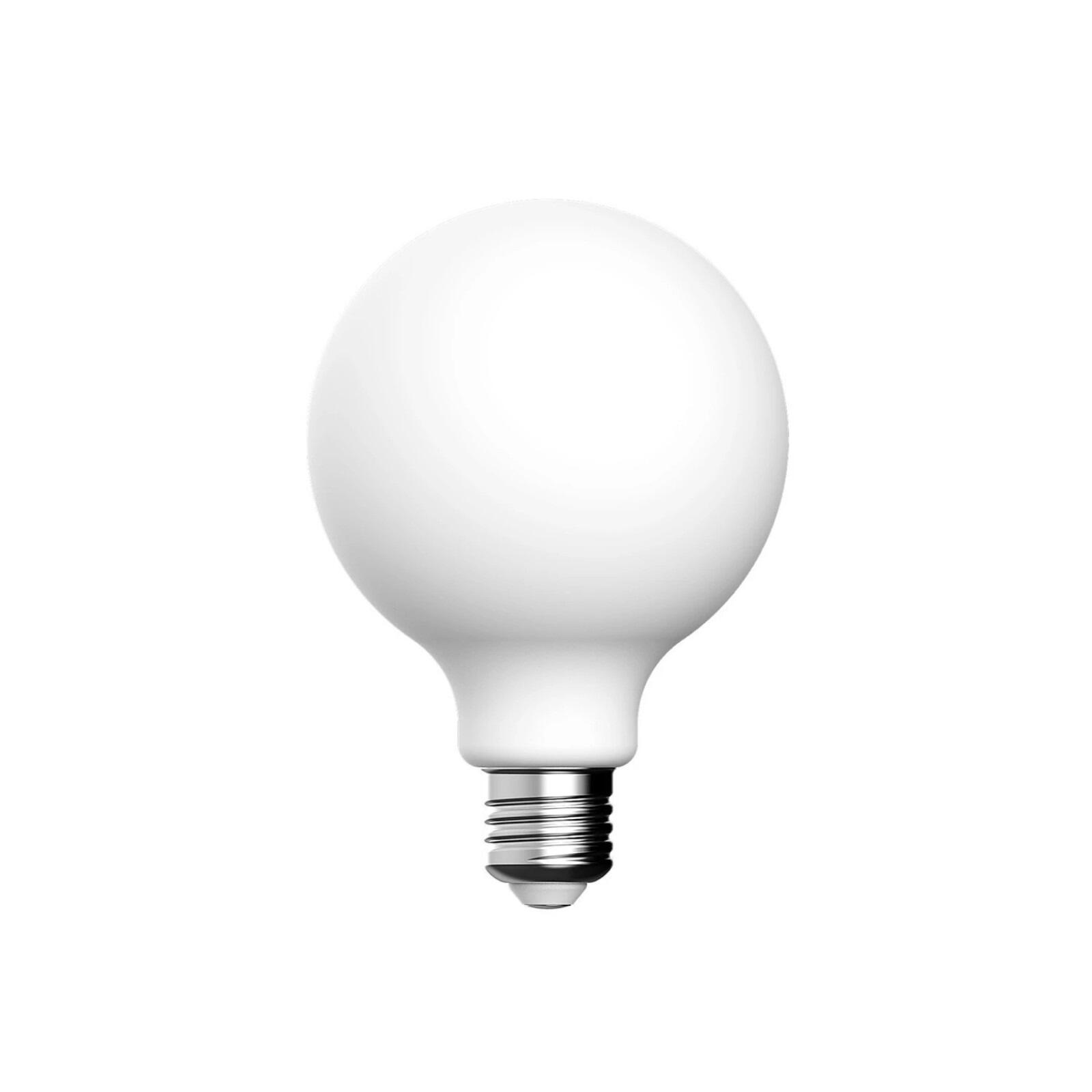 P08 LED Porcelain Effect Globe Bulb, G95 12W 1520LM CRI 95 E27 2700K