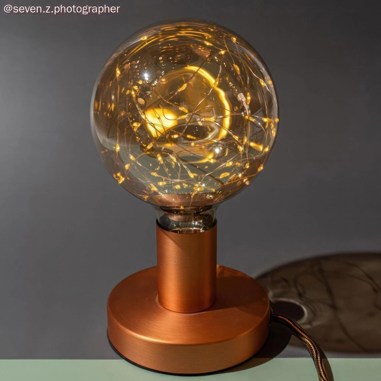 S04 LED Thousand Lights Globe Bulb, G125 1.5W 50LM E27 2200K