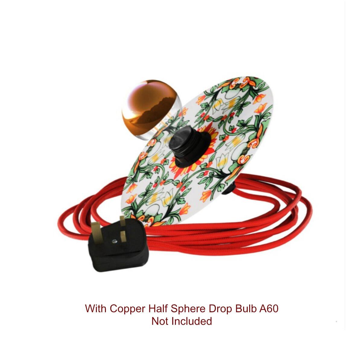 Disco Rossa - Plug In Outdoor Lamp