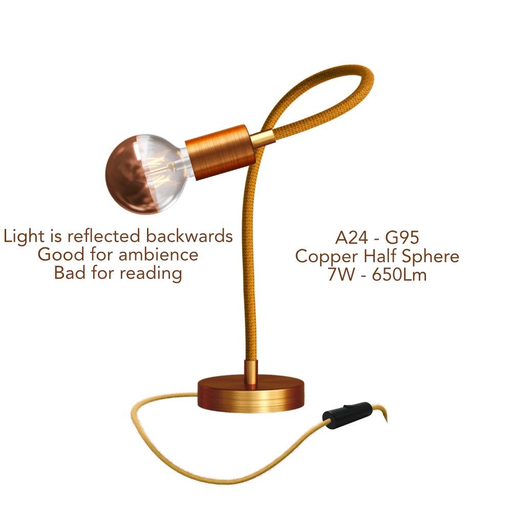 Copper Table Flex Light | powershackshop.co.uk