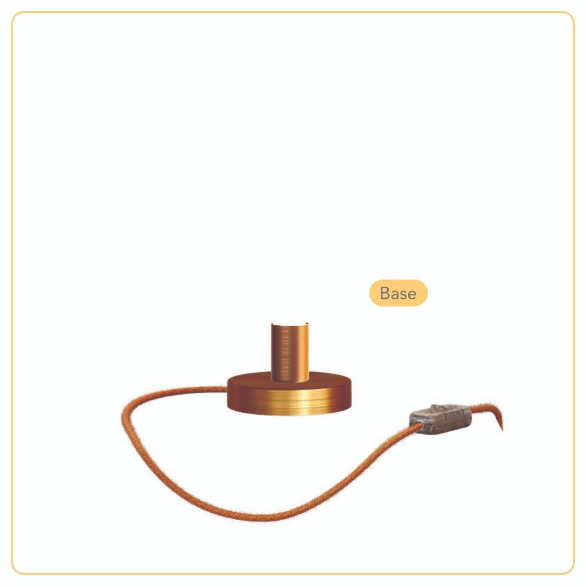 Metallo Copper - the perfect table lamp for those seeking a light source with a sophisticated and distinctive character | powershackshop.co.uk