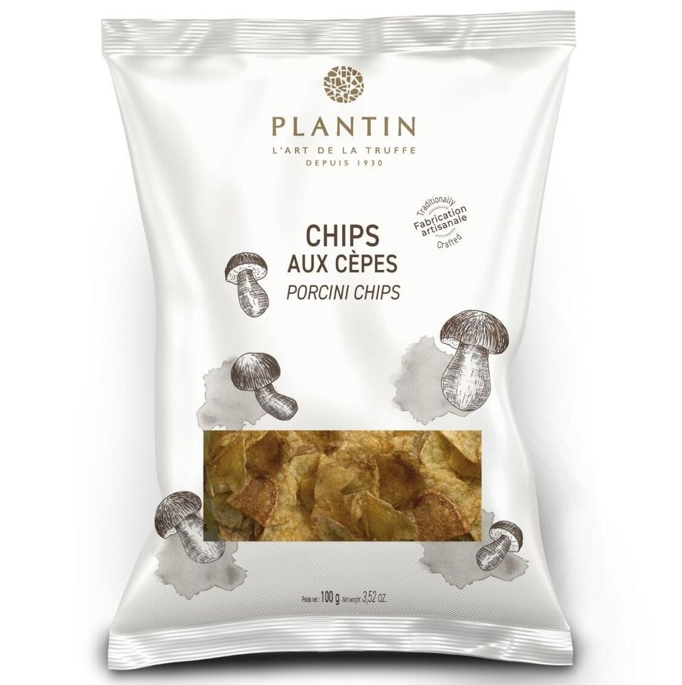 Packet of Porcini Mushroom Crisps