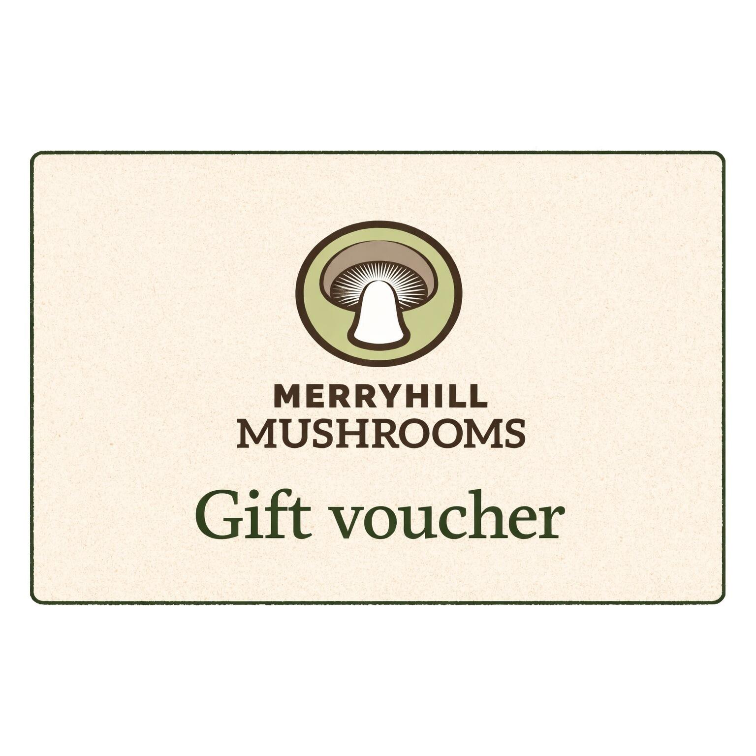 Merryhill Mushrooms Gift Voucher Card