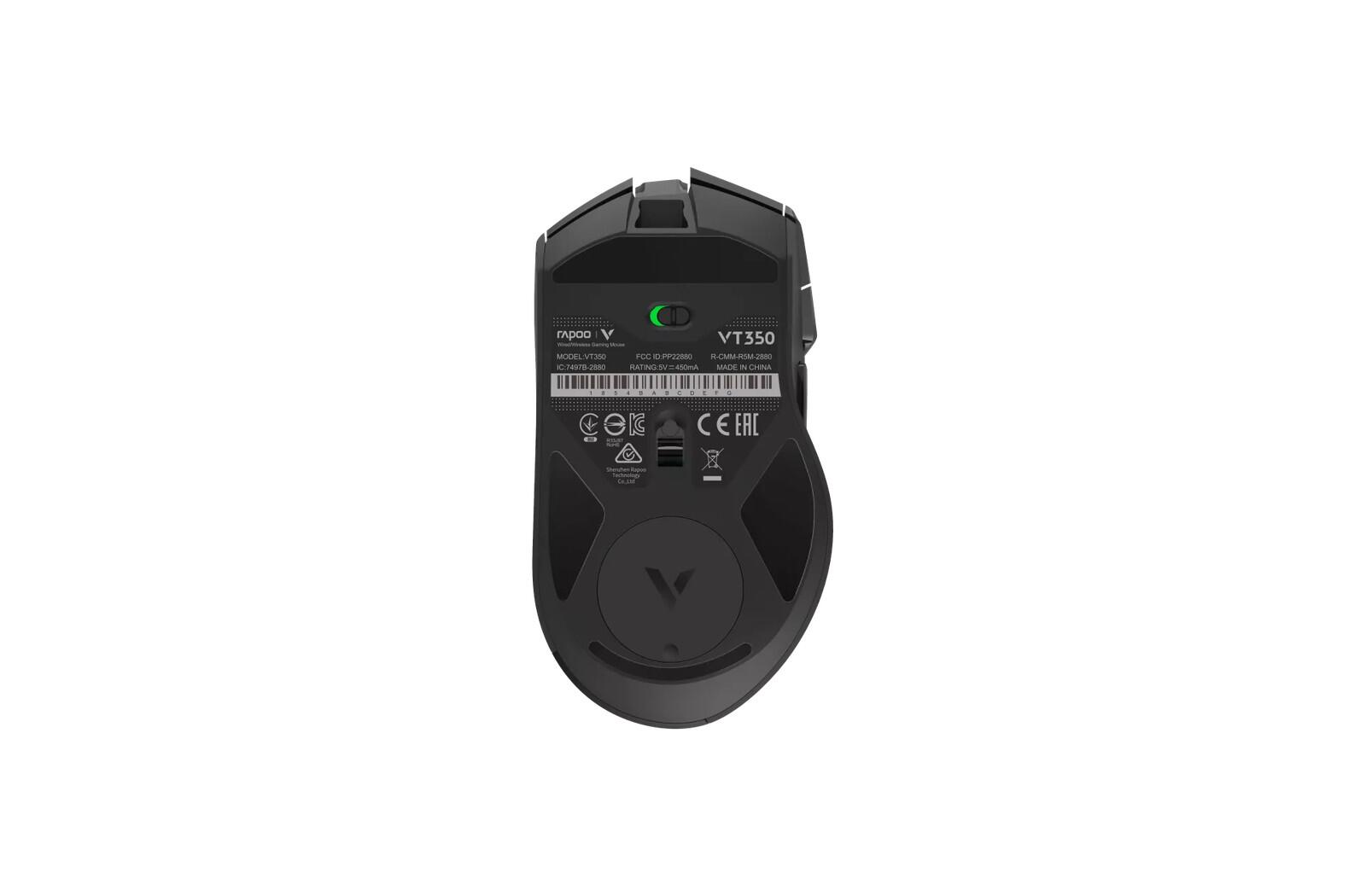 Rapoo compact 127mm mouse