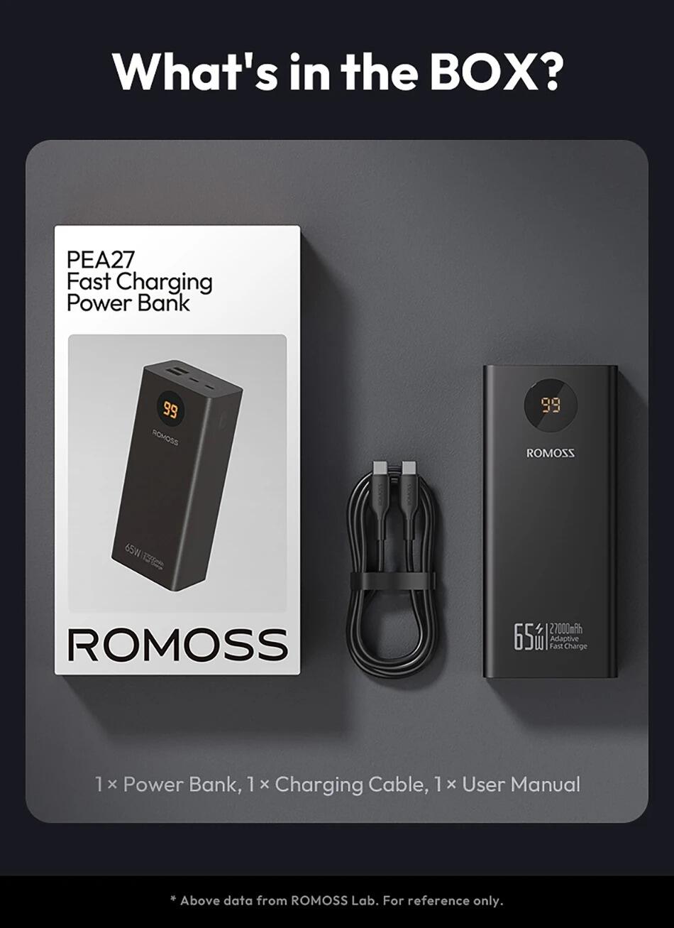 ROMOSS professional quality power