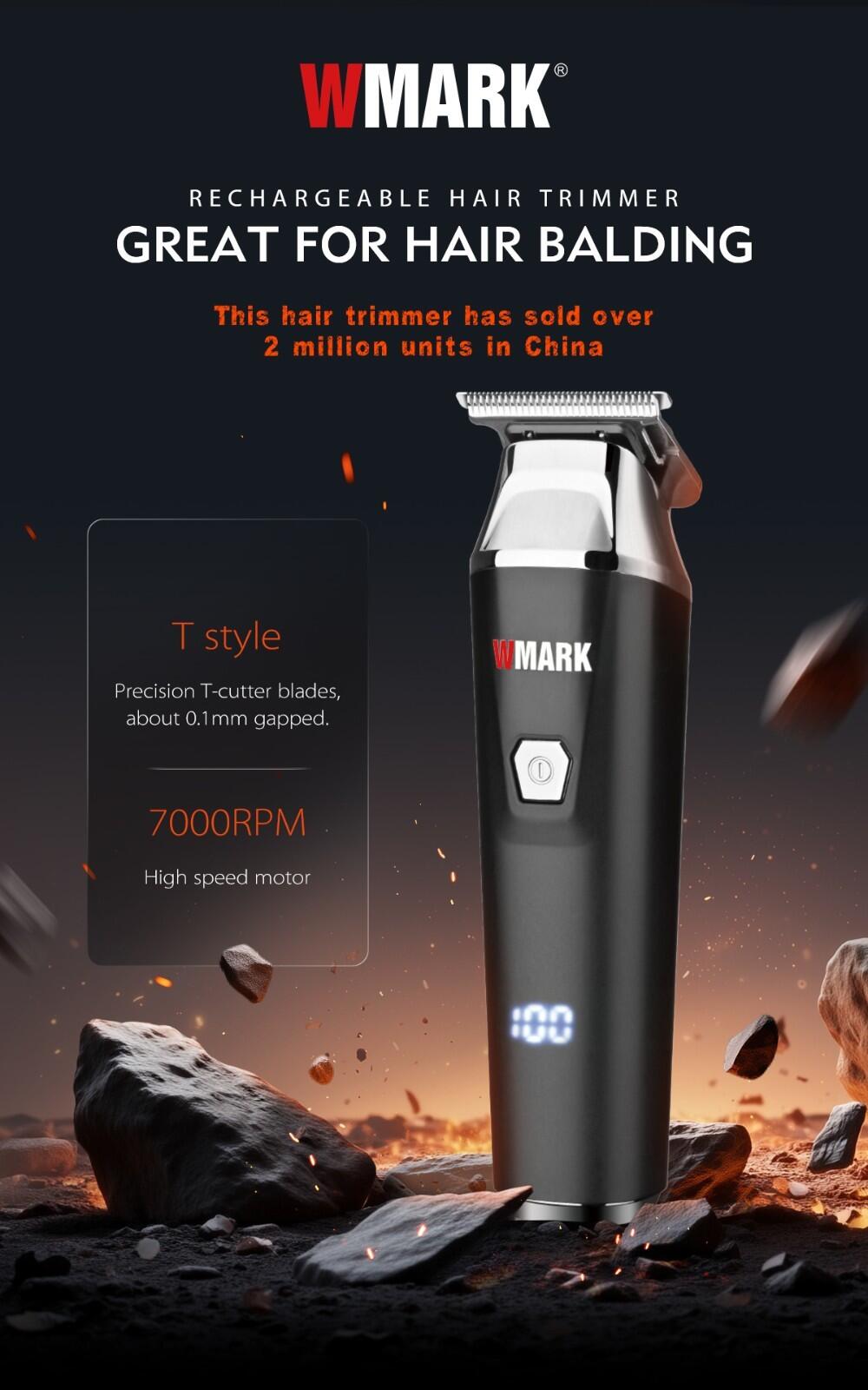 WMARK T-blade balding clipper