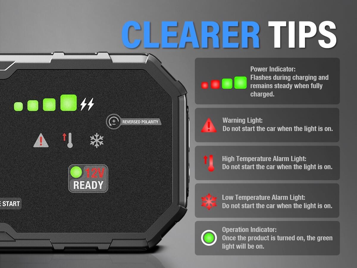 Car Battery Booster 6000A