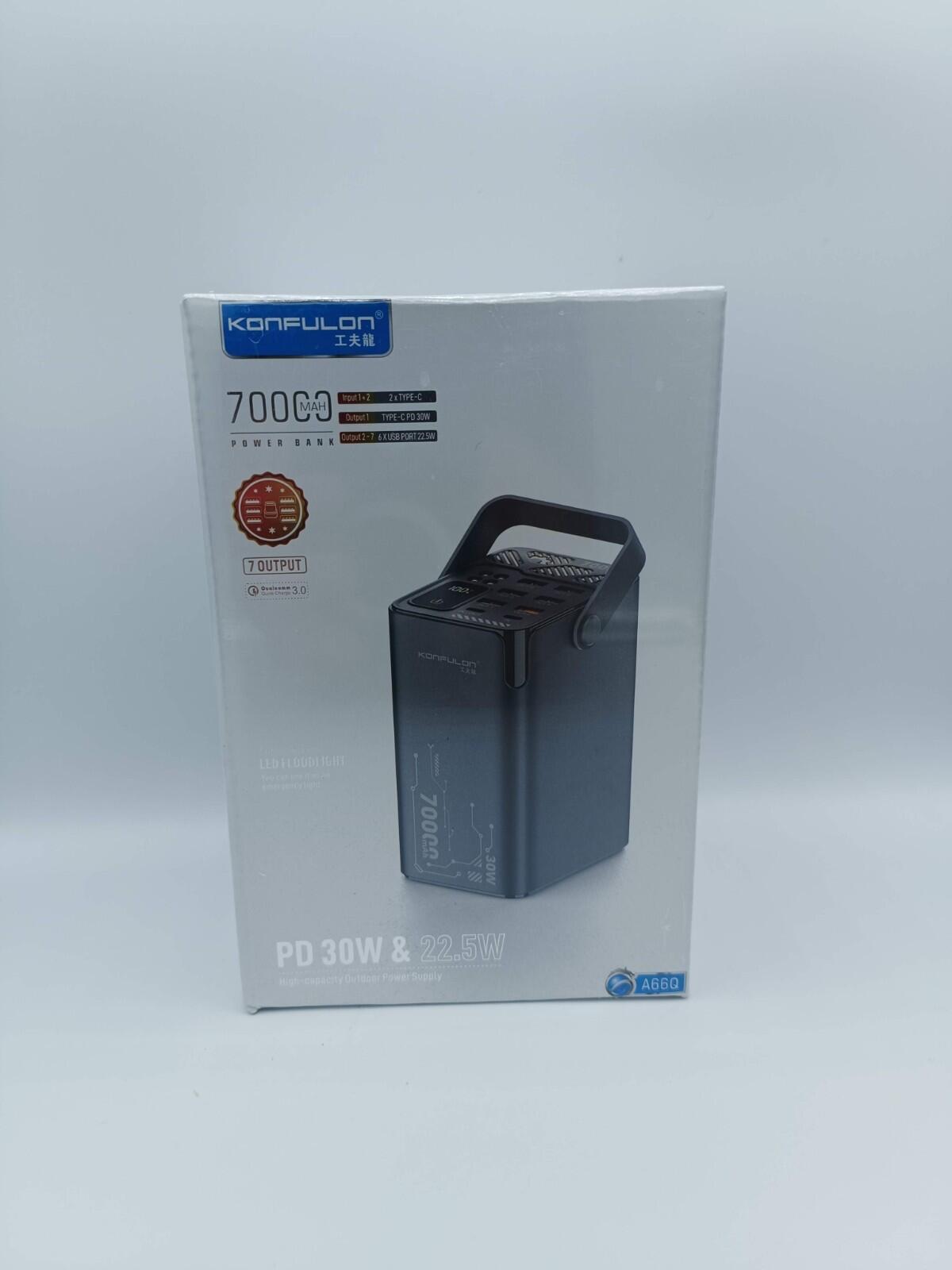 Konfulon 2 input ports Powerbank