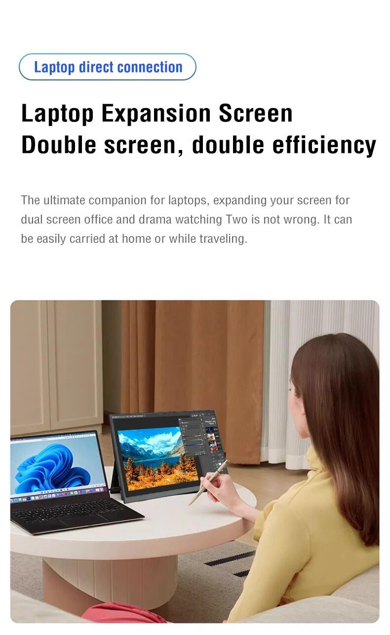 Anmite Mini HDMI Portable Monitor