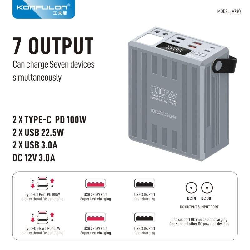 100000mah portable power station