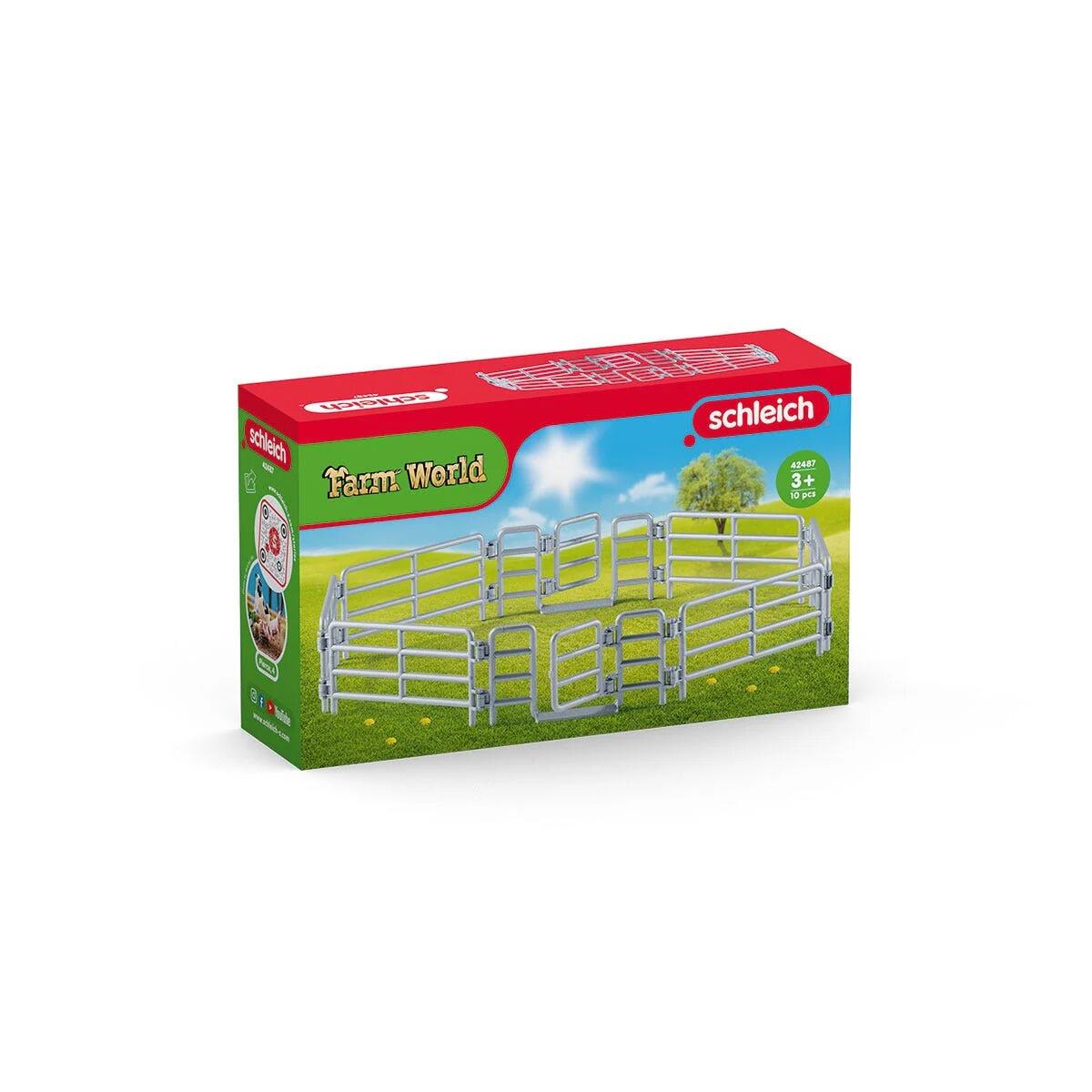 Schleich 42487 Corral Fence boxed packaging.