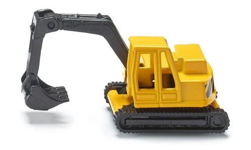 Toy Excavator - 1:87 Scale - Side View