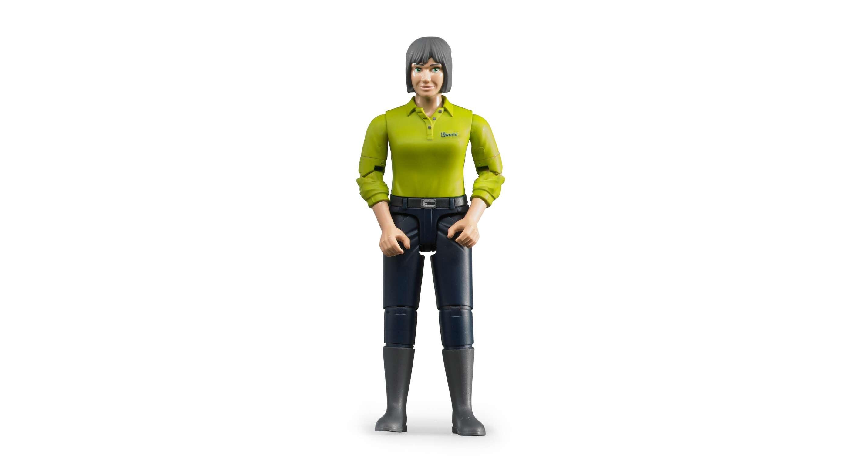 bru60405 woman light skin dark blue jeans 1 - image 1