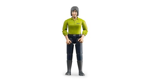 bru60405 woman light skin dark blue jeans 1 - image 1