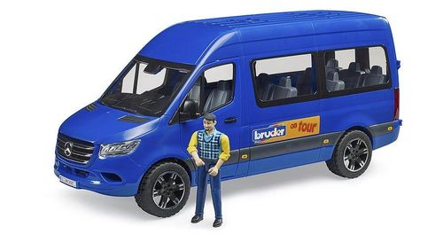 Bruder Mercedes-Benz Sprinter Transfer van with driver figure – 1:16 scale toy