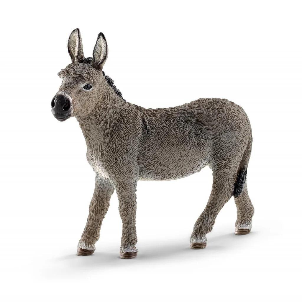 Realistic Toy Donkey Figure