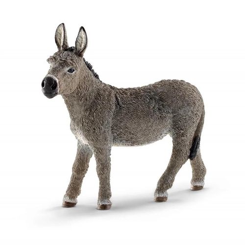 Realistic Toy Donkey Figure