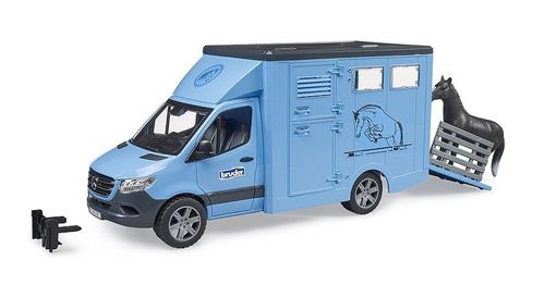 Bruder Mercedes-Benz Sprinter Animal Transporter toy vehicle with cow – 1:16 scale