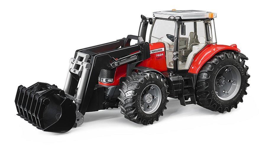 Bruder Massey Ferguson 7600 tractor with front loader – 1:16 farm toy