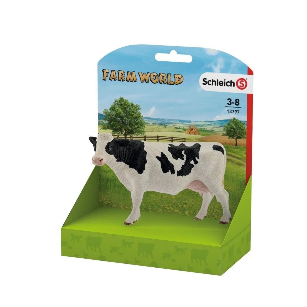 Holstein Cow Toy figure in Packaging
