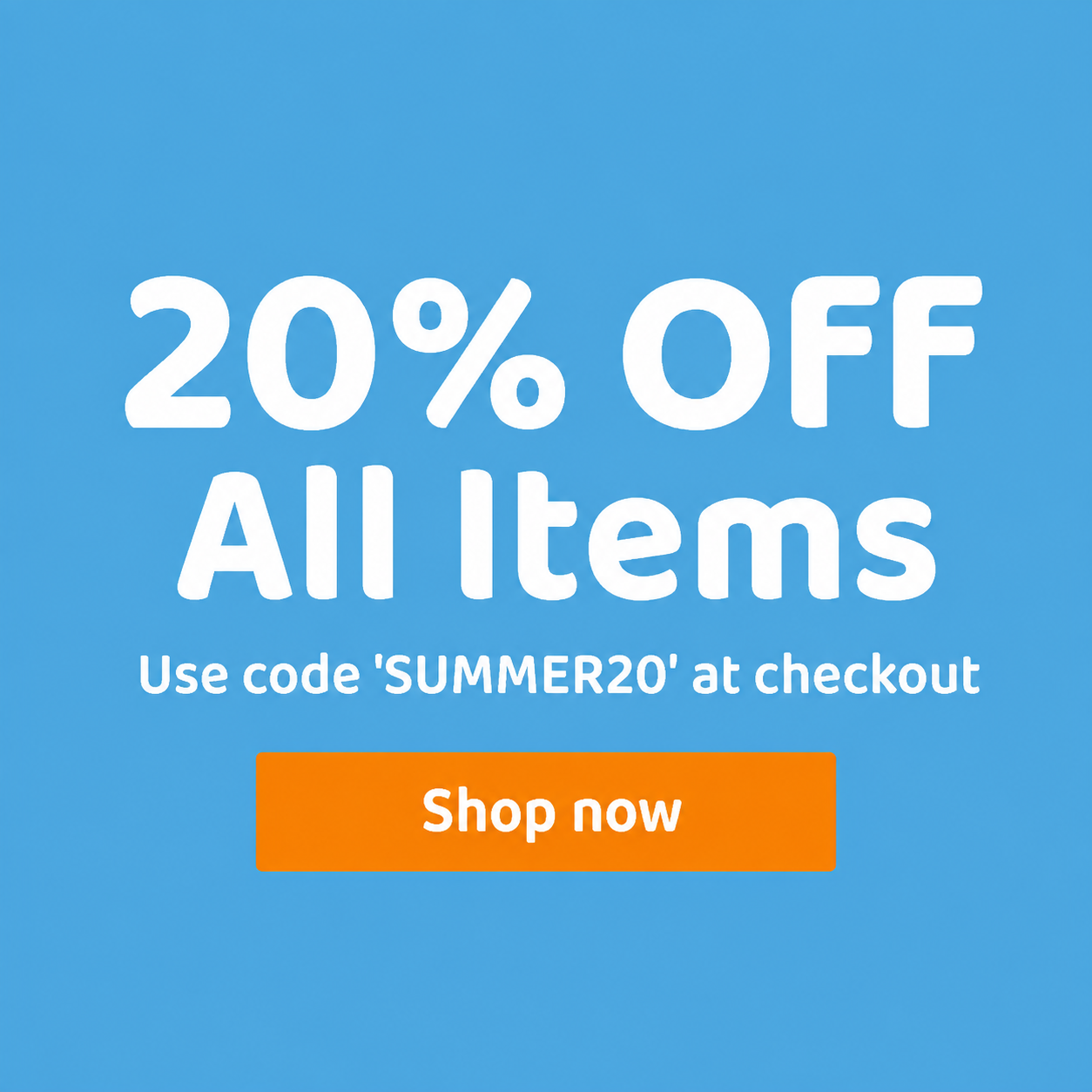 Shop Landing Banner