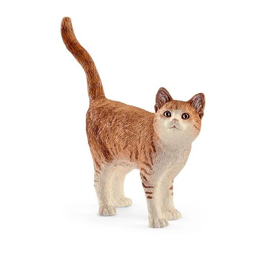 Realistic Cat Toy Figure