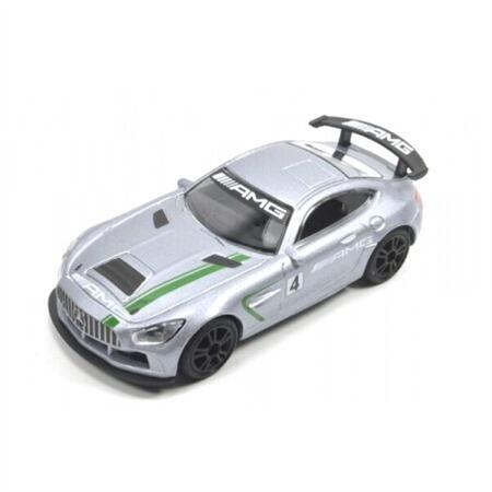 Mercedes-Benz AMG GT4 - 1:87 Scale Toy Car Top down View
