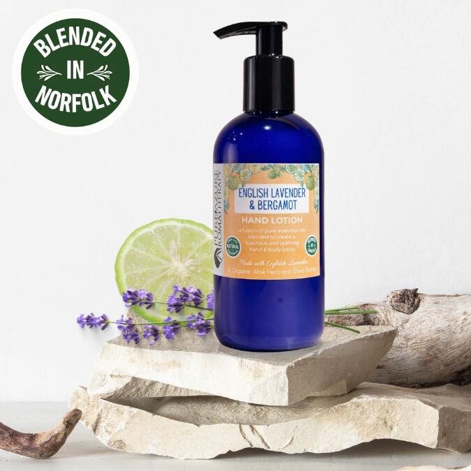 Lavneder & bergamot uplifting body lotion