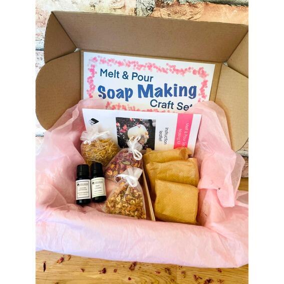 Organic Soap Making Set - Inside