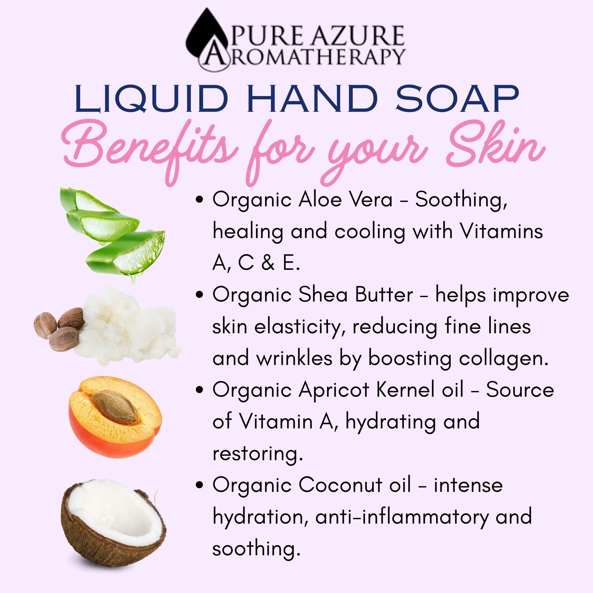 English Lavender, Geranium & Clary Sage Balancing Liquid Hand Soap