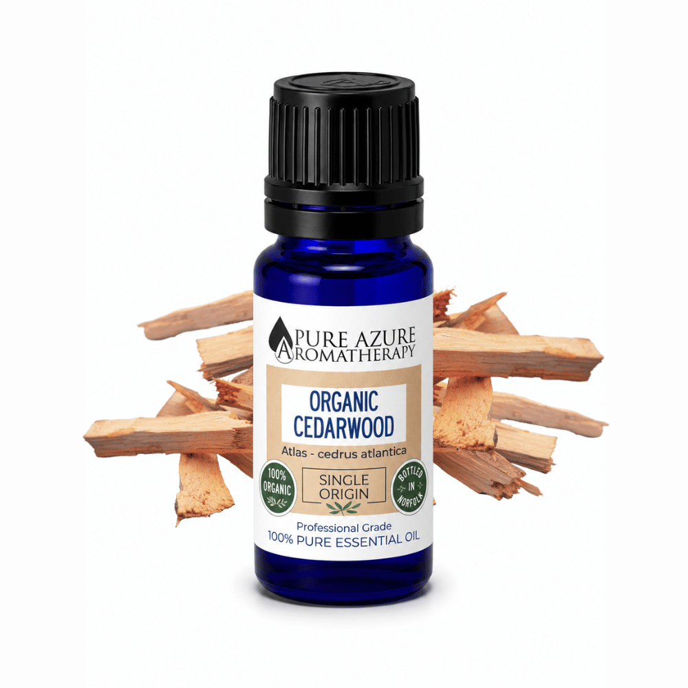 Organic Cedarwood Atlas essential oil Pure Azure