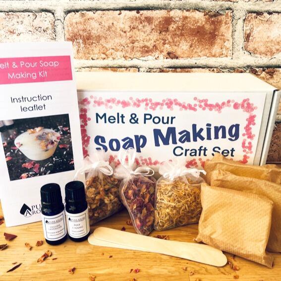 Organic Soap Making Craft Set - Melt & Pour