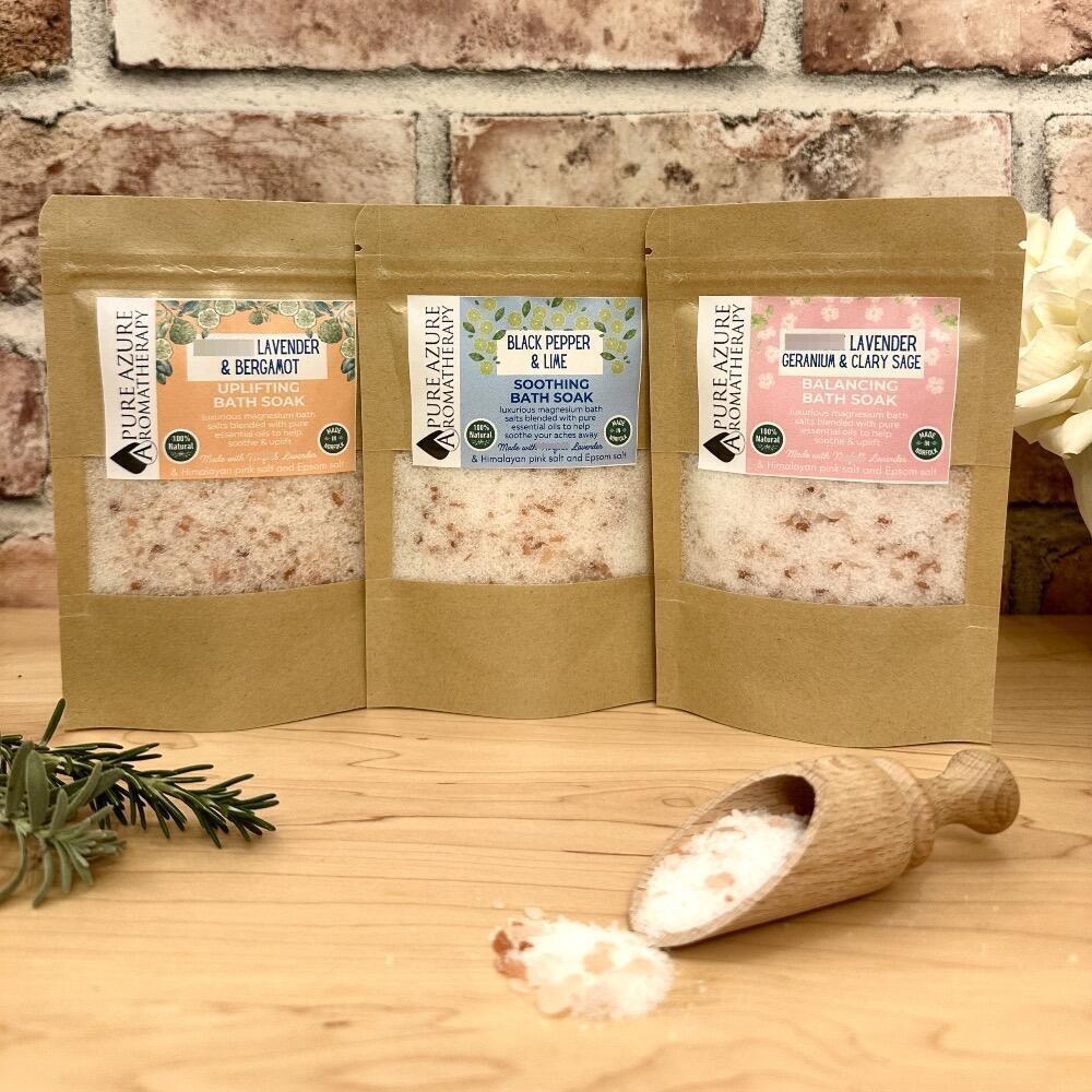 Bath salts gift set