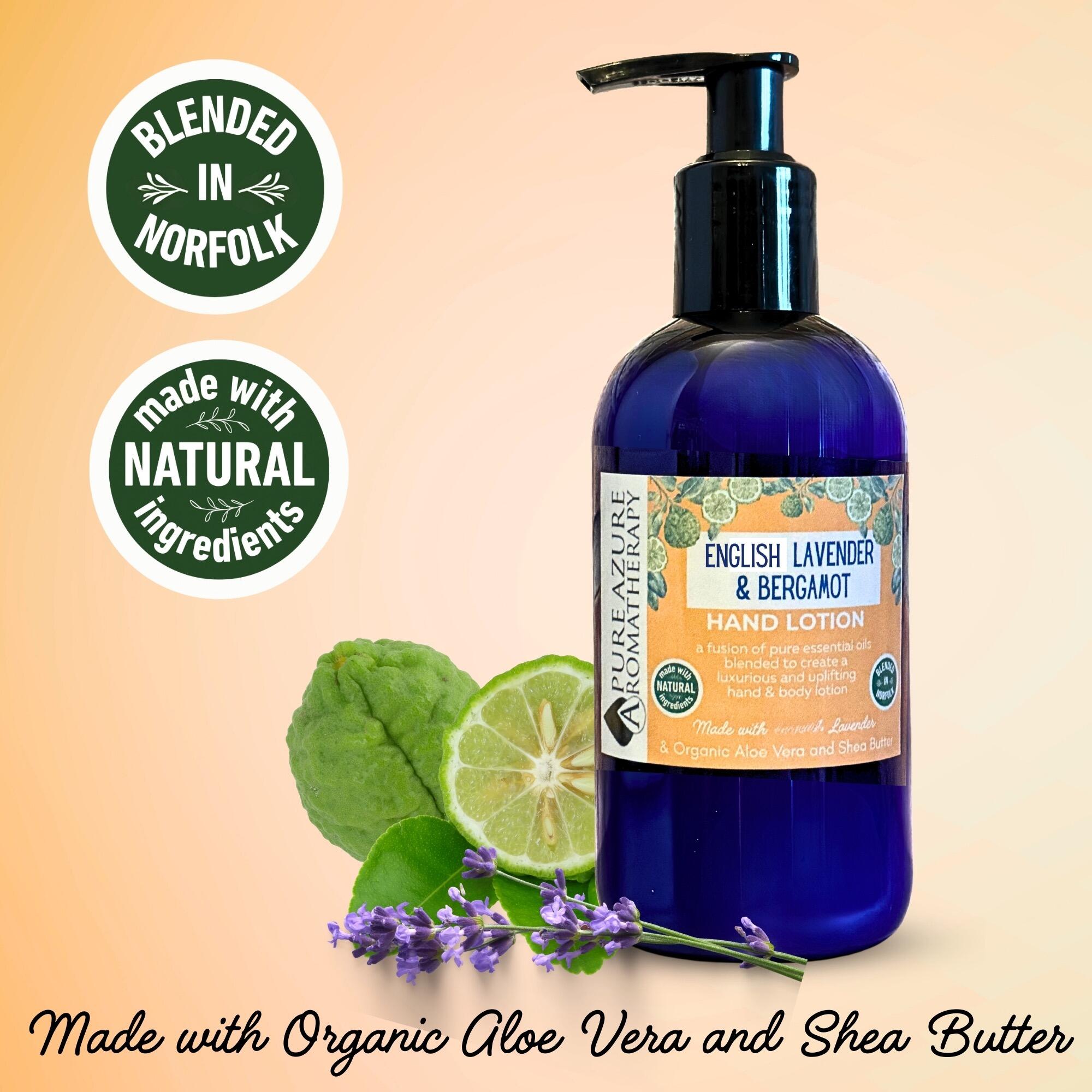 Lavender & Bergamot Natural Hand & Body Lotion