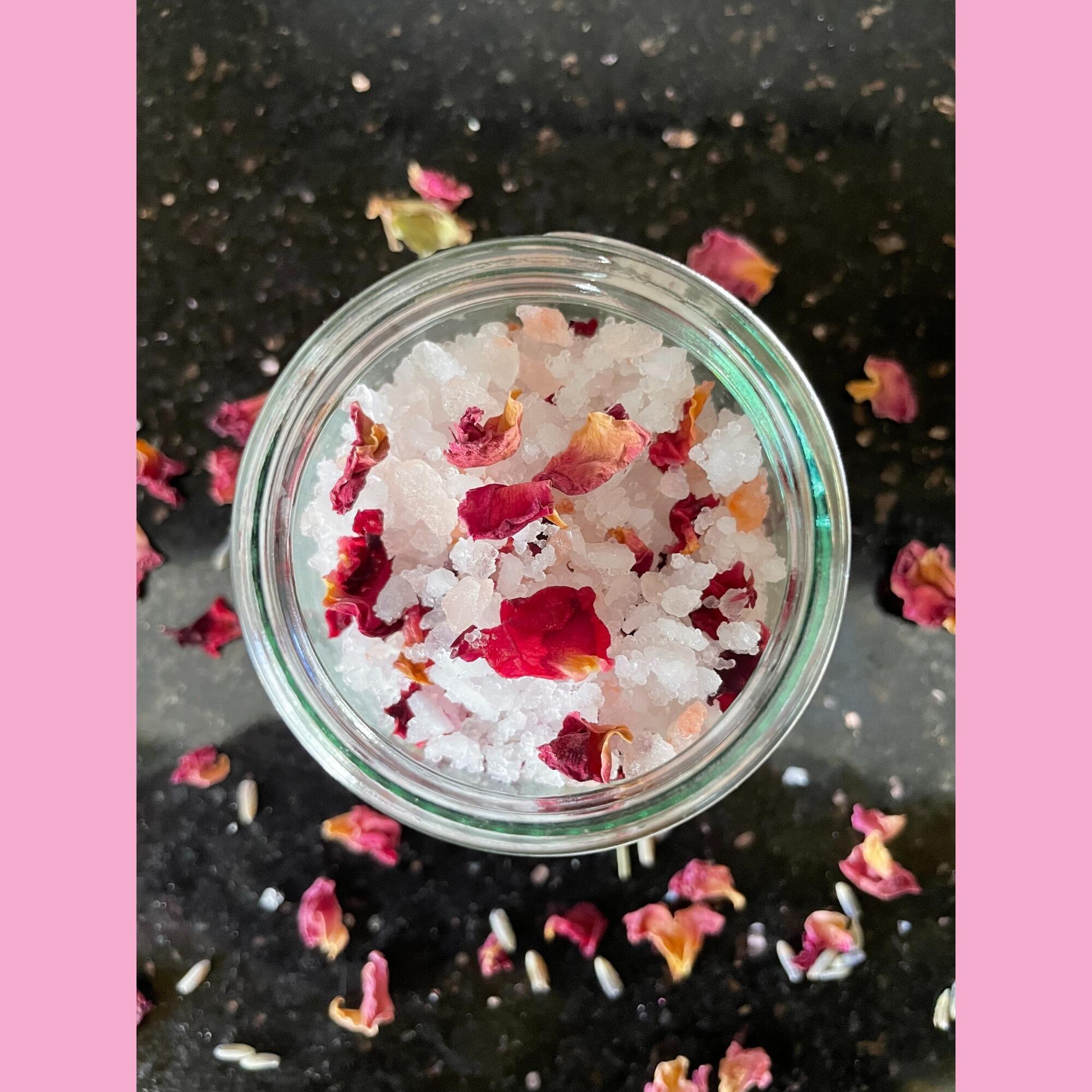 Bath salts essential oils