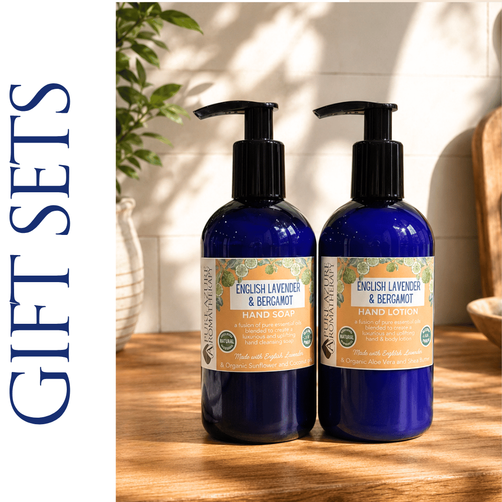 Pure Azure Aromatherapy Gift set. Collection