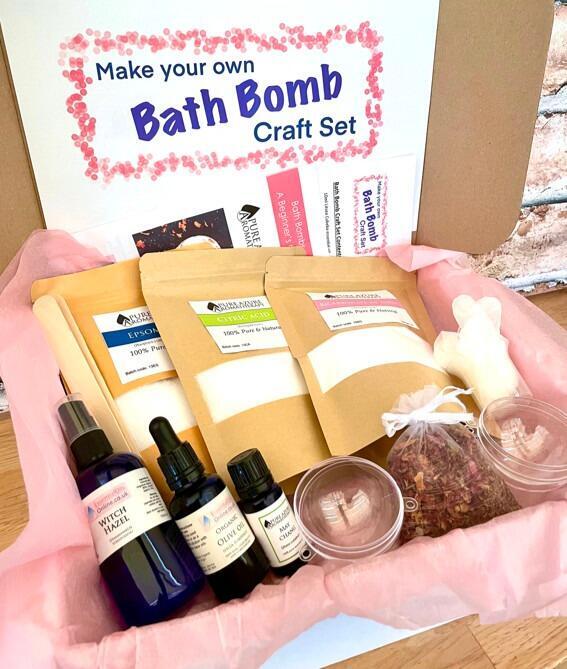 Bath Bomb DIY Craft Set - inside