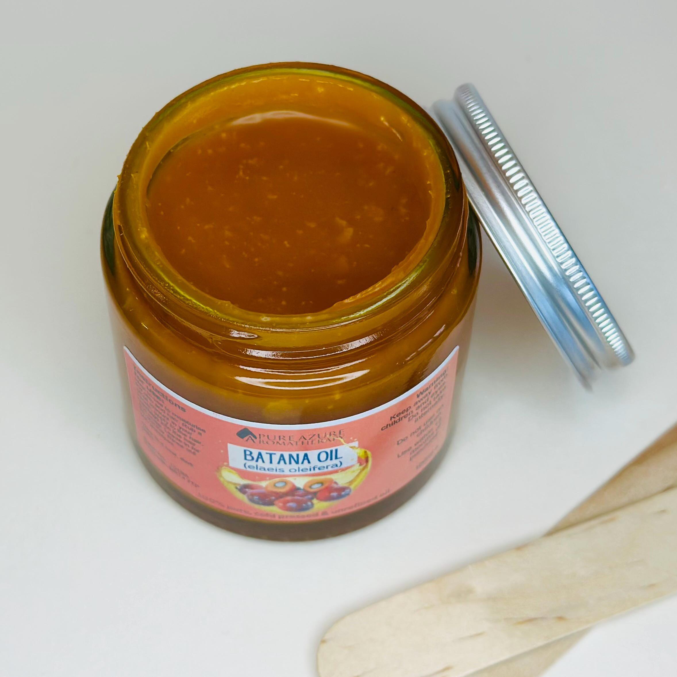 batana oil open lid