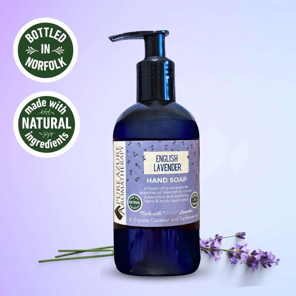 English Lavender Natural Liquid Hand Soap - Petals