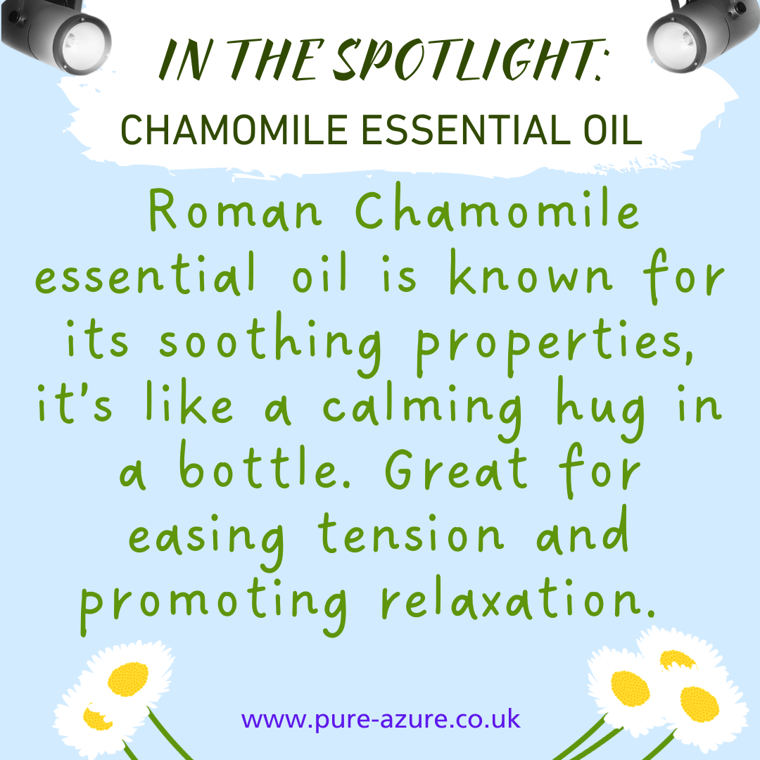 Roman Chamomile essential oil tip