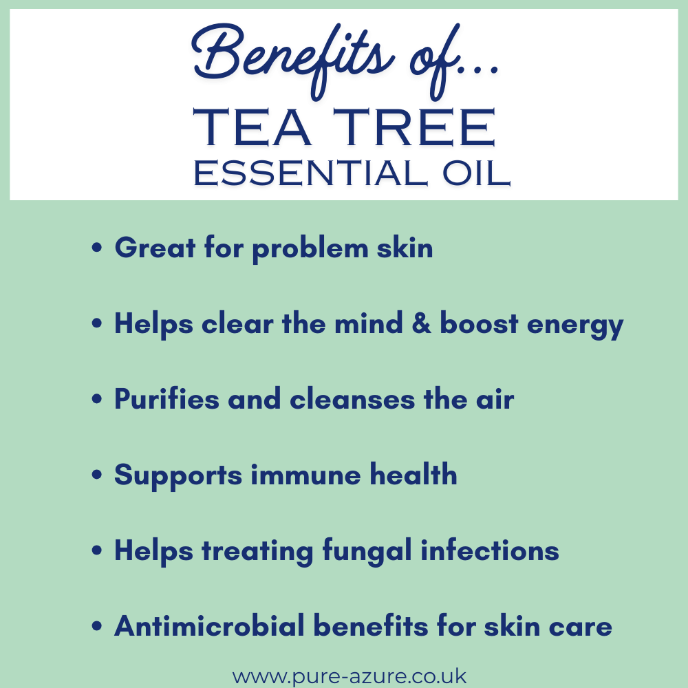 Organic Tea Tree essential oil benefits