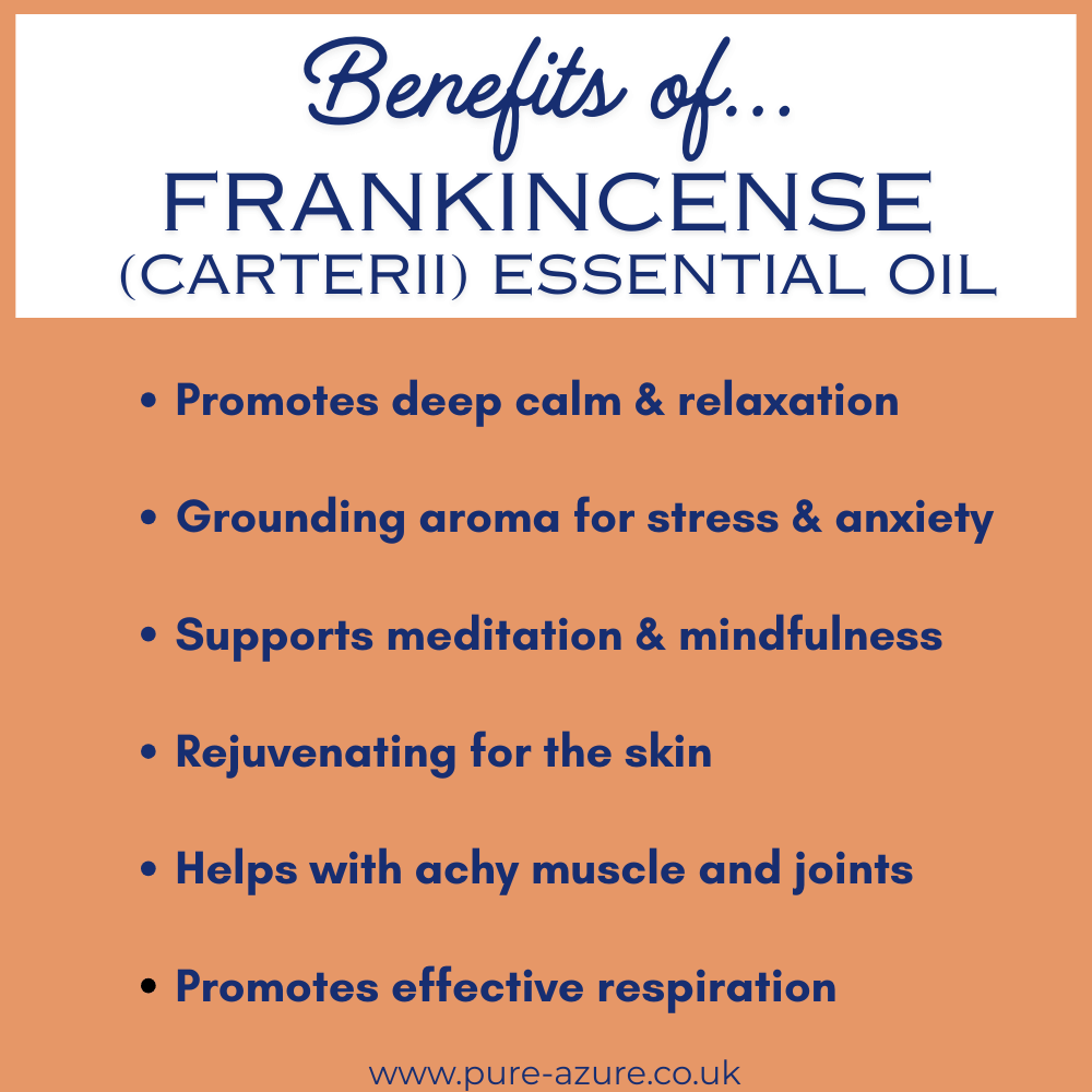 Frankincense essential oil benefits