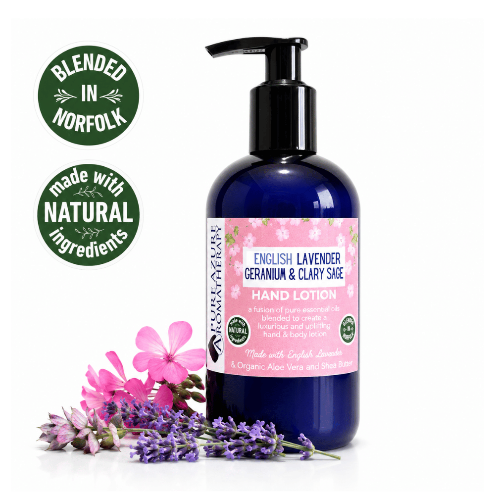 English Lavender, Geranium & Clary Sage Balancing Hand and Body Lotion