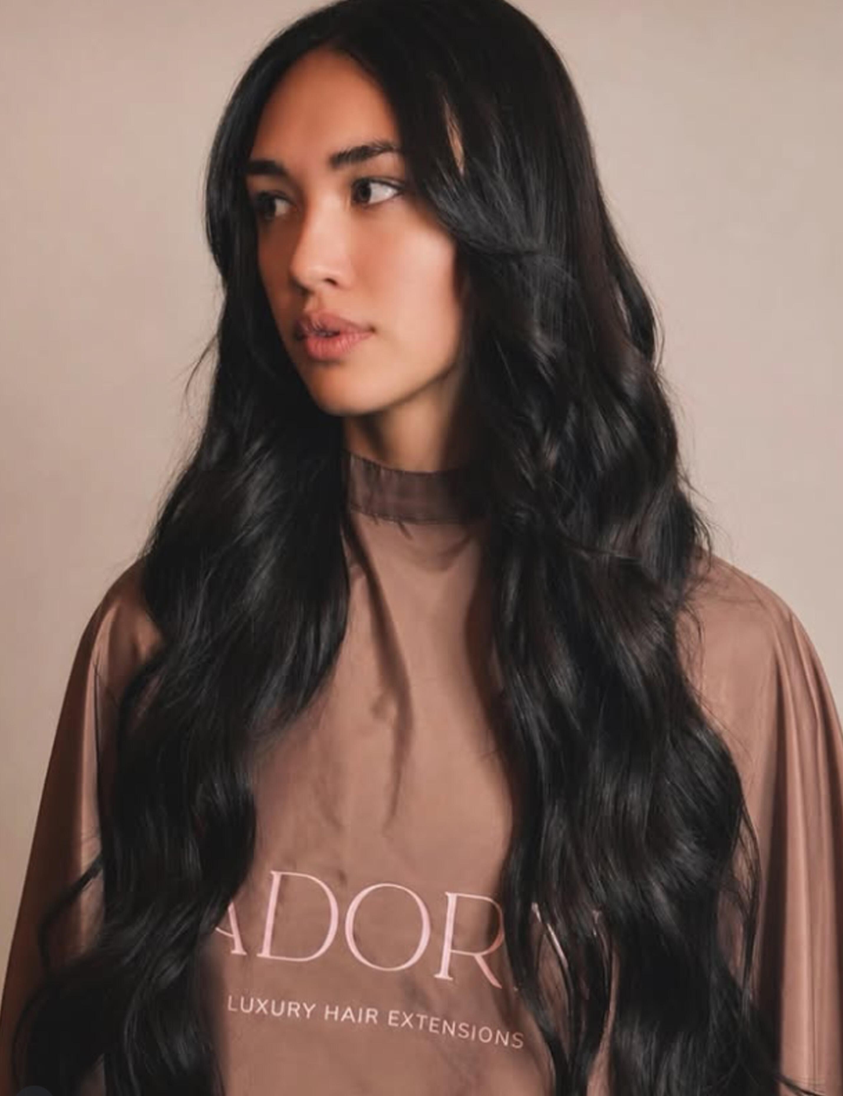 High-quality coffee cutting cape built for modern US hair artists
