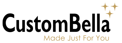 CustomBella Premium Personalized Apparel Brand Logo USA