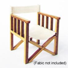 1/24th scale Two Directors Chairs Kit