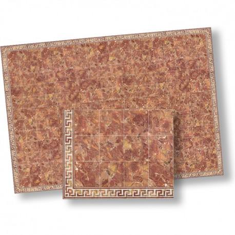 1/24th scale Red Marble Floor Tiles