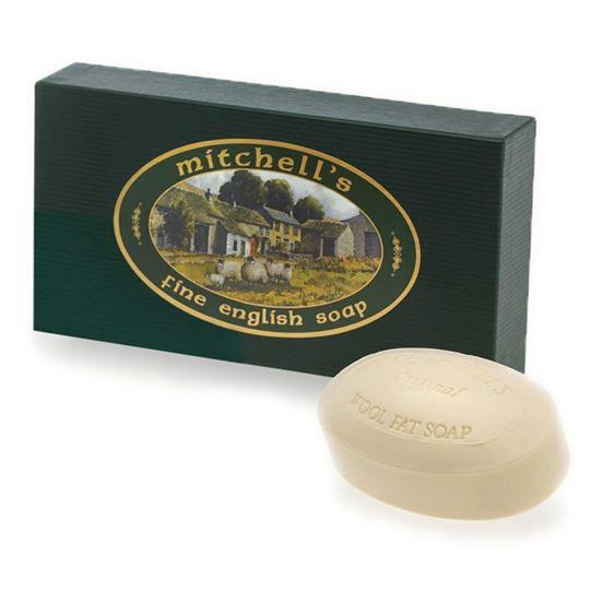 Mitchell's Wool Fat Soap Set of 3 Large Oval Soaps (Green Gift Box) Mitchell's Wool Fat Soap Set of 3 Large Oval Soaps (Green Gift Box)