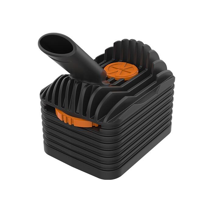 Venty Cooling Unit close‑up – durable plastic cooling assembly for Venty Vaporizer
